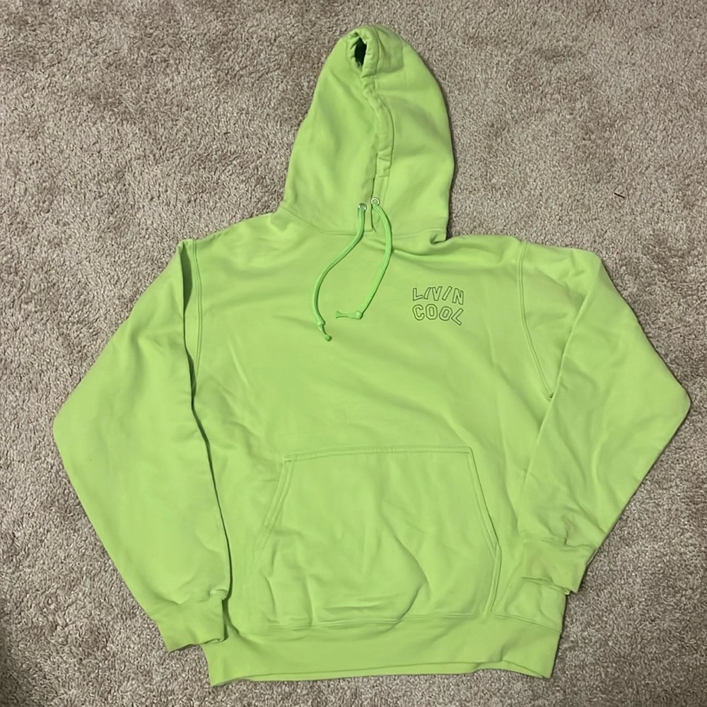 Livin Cool Neon Green Sweatshirt